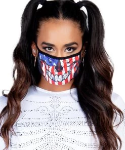 Leg Avenue Americana Skull Face Mask