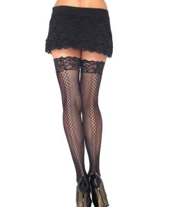 Leg Avenue Amor Twist Thigh High Stockings