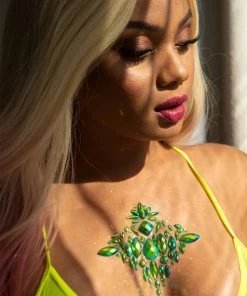 Leg Avenue Costume Jewelry Aura Adhesive Body Jewels Sticker