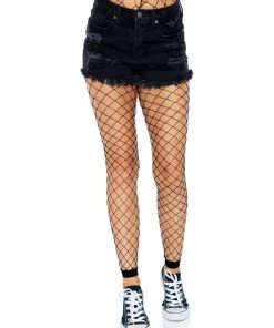 Leg Avenue Avery Fence Net Footless Tights Net & Lace Tights