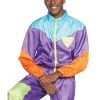 Leg Avenue Awesome 80"s Track Suit Costume Oldies Time Period