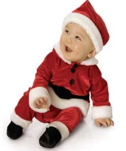 Rubies Baby's Velvet Santa Romper