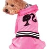 Rubies Licensed Pet Costumes Barbie Girl Pet Jumpsuit