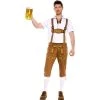 Music Legs Bavarian Lederhosen Costume Mens International