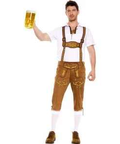 Music Legs Bavarian Lederhosen Costume Mens International