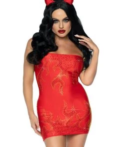 Leg Avenue Witches Vampire And Devils Bedazzled Devil Costume