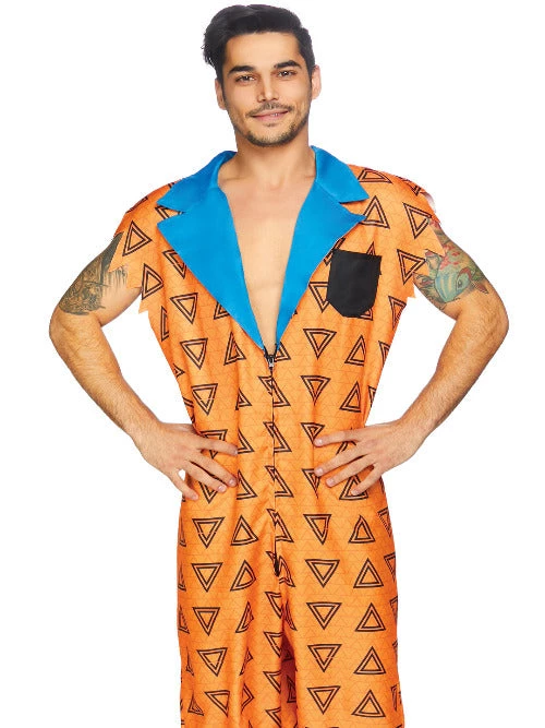 Leg Avenue Mens Classic Fun Bedrock Bro Costume 3 Leg Avenue Mens Classic Fun Bedrock Bro Costume