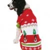 Rubies Big Dog Xmas Pattern Ugly Sweater Costume 2 Rubies Big Dog Xmas Pattern Ugly Sweater Costume