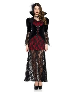 Music Legs Black Widow Vampire Costume Witches Vampire And Devils