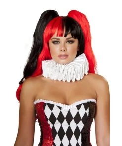 Roma Black And Red Wig Wigs