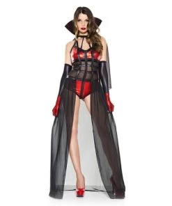 Music Legs Bloody Vixen Vampire Costume Witches Vampire And Devils