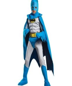Rubies Mens Licensed Costumes Adult Batman Stretch Bodysuit Costume – Batman: Classic Batman