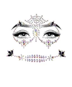 Leg Avenue Calavera Adhesive Face Jewels Sticker.