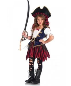 Leg Avenue Children Pirates Caribbean Pirate Girls Costume