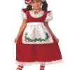 Rubies Child Mrs. Santa Claus Costume