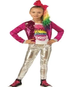 Rubies Child's Girls JoJo Siwa Hold The Drama Outfit Costume