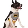 Rubies Classic Pet Batman Costume Licensed Pet Costumes