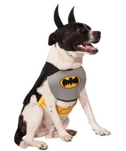 Rubies Classic Pet Batman Costume Licensed Pet Costumes