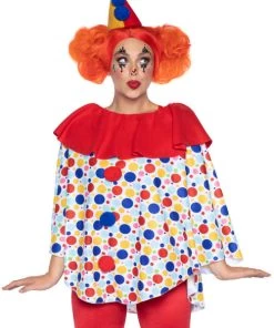 Leg Avenue Clown Poncho Costume Circus & Clowns