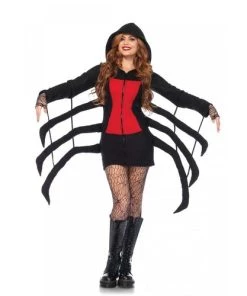 Leg Avenue Animals Cozy Black Widow Costume