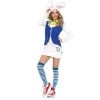 Leg Avenue Animals Cozy White Rabbit Costume