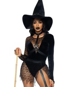Leg Avenue Crafty Witch Sexy Costume With Hat