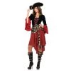 Leg Avenue Cruel Seas Captain Costume Ladies Pirates