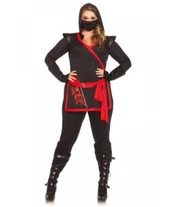Leg Avenue Curvy Ninja Assassin Costume Ladies Pirates