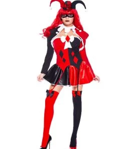 Music Legs Circus & Clowns Cute Quinn Womens Costume