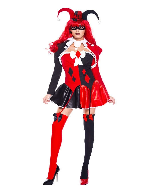 Music Legs Circus & Clowns Cute Quinn Womens Costume 3 Music Legs Circus & Clowns Cute Quinn Womens Costume