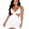 Roma Cutout Sculpted Mini Dress
