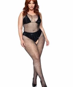 Leg Avenue Dare Me Rhinestone Bodystocking