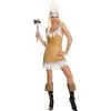 Music Legs Darling Indian Girl Costume