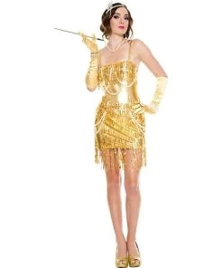 Music Legs Oldies Time Period Dazzling Babe Costume
