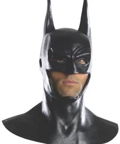 Rubies Deluxe Adult Batman Latex Mask With Cowl Face Mask
