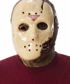 Rubies Face Mask Deluxe Adult Jason Overhead Latex Mask