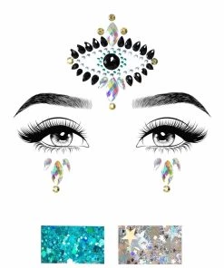 Leg Avenue Costume Jewelry Divinity Adhesive Face Jewels Sticker