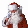 Rubies Deluxe Santa Wig/Beard Set Mens Holiday