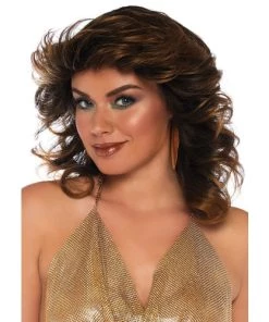 Leg Avenue Wigs Farrah Look Feathered Wig