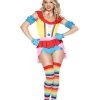 Music Legs Fun World Clown Womens Costume