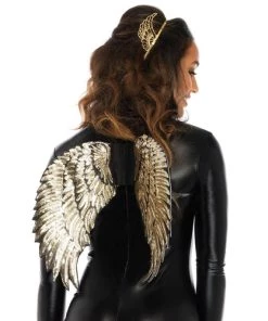 Leg Avenue Best Selling Products Gold Sequin Wings