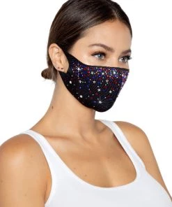 Leg Avenue Liberty Rhinestone Face Mask