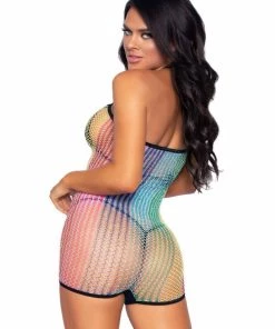 Leg Avenue No Secrets Strapless Romper Teddy And Bodysuits