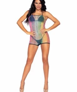 Leg Avenue No Secrets Strapless Romper Teddy And Bodysuits
