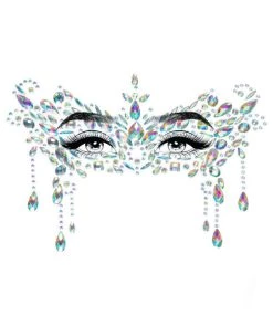 Leg Avenue Masquerade Adhesive Face Jewels Sticker Costume Jewelry