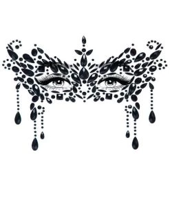 Leg Avenue Masquerade Adhesive Face Jewels Sticker Costume Jewelry