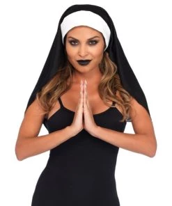 Leg Avenue Nun Habit Costume Headband