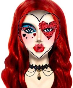 Leg Avenue Queen Adhesive Face Jewels Sticker Costume Jewelry
