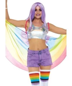Leg Avenue Best Selling Products Rainbow Costume Festival Wings