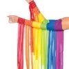 Leg Avenue Rainbow Fringe Arm Pieces Festival Accessory Gloves & Arm Warmers
